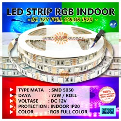 LED Strip Brilux SMD 5050 Mata Besar | IP 20 - Indoor (RGB)